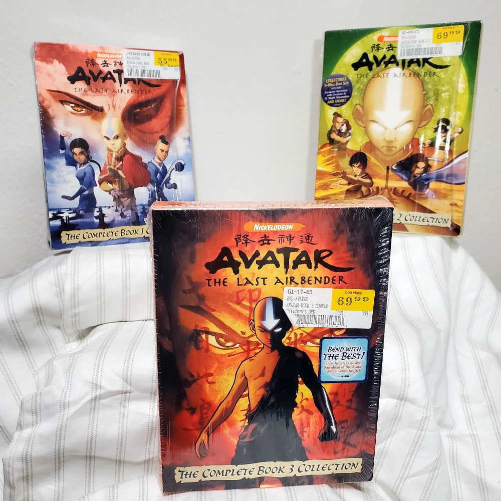 Avatar: The Last Airbender Series 1 2 3